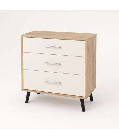 Kontenerek z 3 szufladami podział 2-2-1